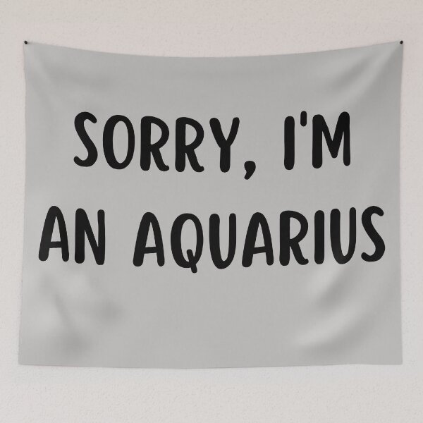 Item preview, Sorry I'm an Aquarius designed and sold by Hellofriendco.