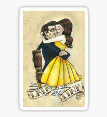 Walk The Line Sticker