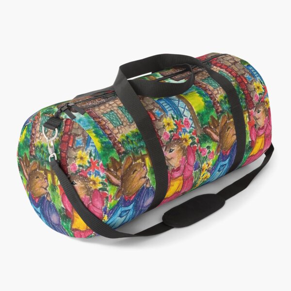 Item preview, Rabbits bunny stones house, oil pastels color designed and sold by Puifai2489.