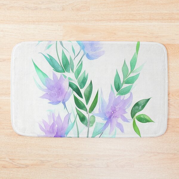 Item preview, Blue Watercolor Flower designed and sold by Beastlykitty.