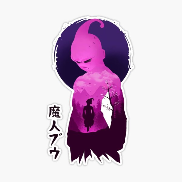 Majin Boo Sticker by SaulCordan