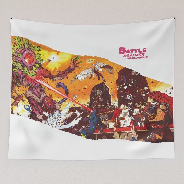 Item preview, Battle Against Coronavirus designed and sold by roninsart.