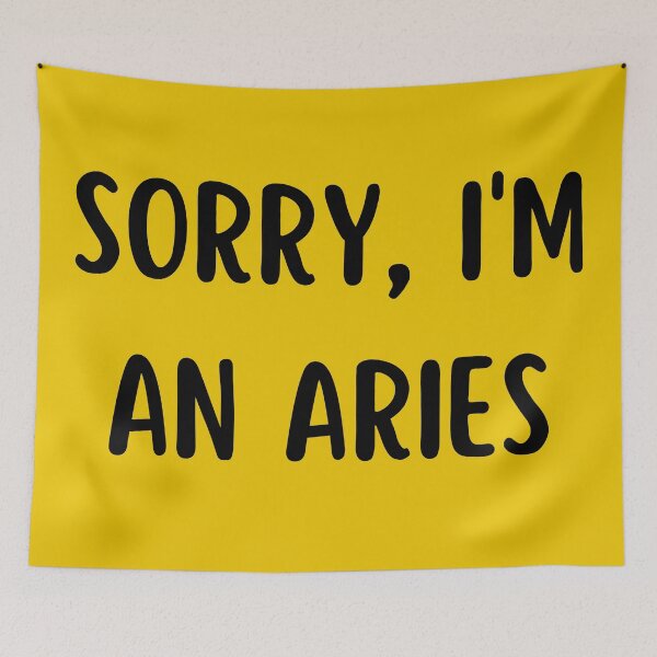 Item preview, Sorry I'm an Aries designed and sold by Hellofriendco.