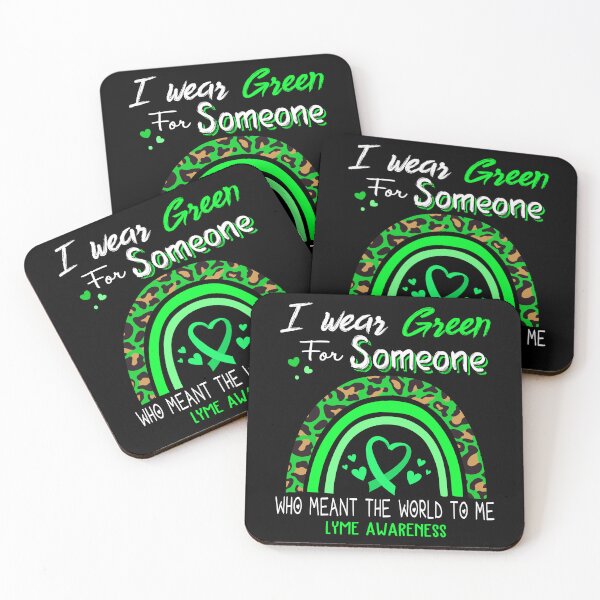 Item preview, Lyme Awareness I Wear Green for Someone Who Meant The World To Me designed and sold by GennieShop.