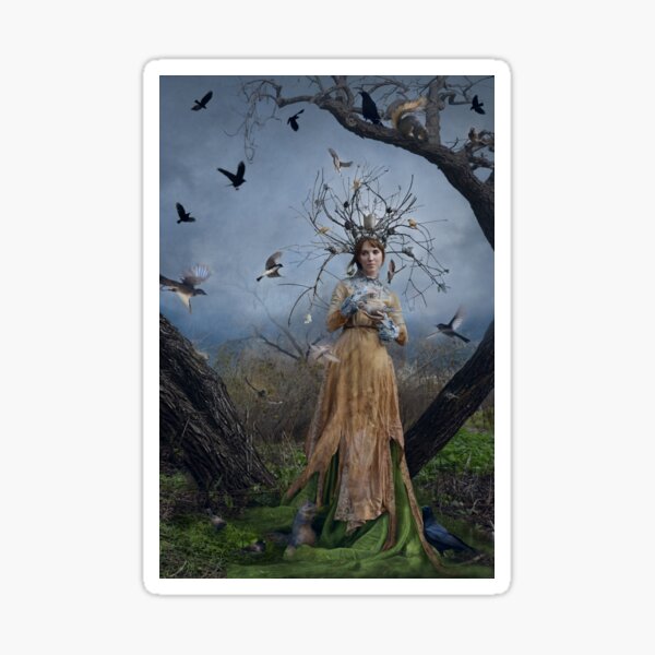 The Court Of The Dryad Queen Sticker
