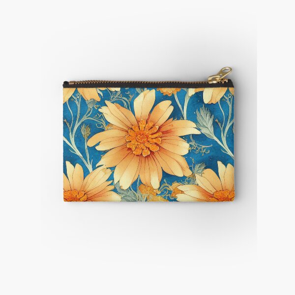 Item preview, Marigold Flowers Pattern Print designed and sold by ThePurpleMelon.