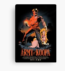 Army of Koopa Canvas Print
