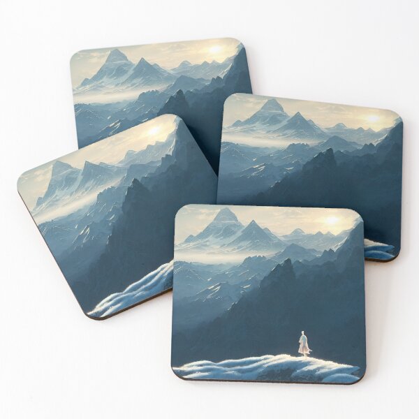 Item preview, Vast Snowy Mountain Quest designed and sold by ParadiseSlice.