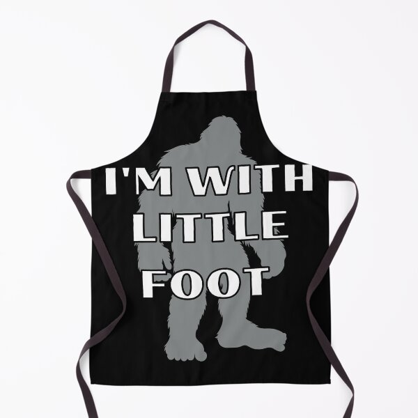 Item preview, im with litttle foot, big foot, i love bigfoot, believe, fun big foot gift, littlefoot, little foot designed and sold by AkBrokeBikes.