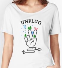UNPLUG Women's Relaxed Fit T-Shirt