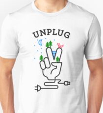 UNPLUG Unisex T-Shirt