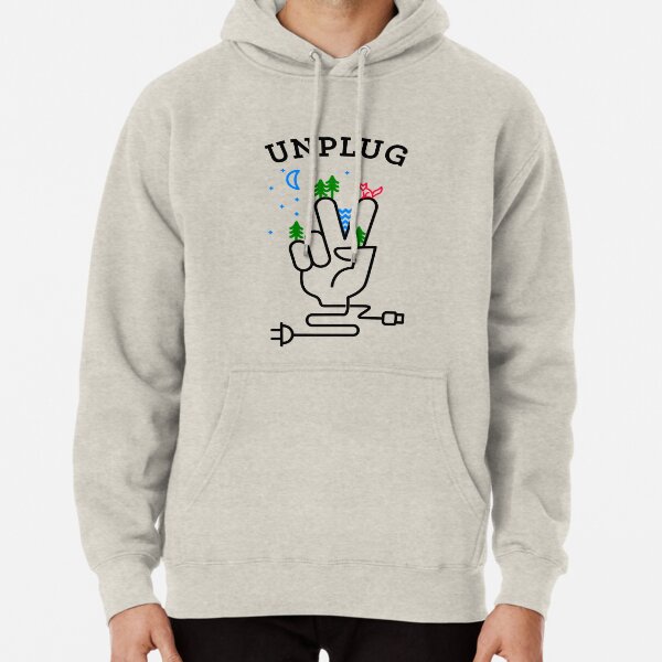 UNPLUG Pullover Hoodie
