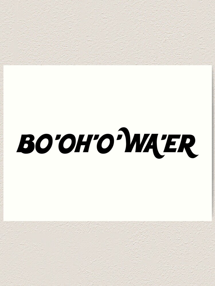 "British Slang Saying Bo’oh’o’wa’er Bottle of Water in British Accent