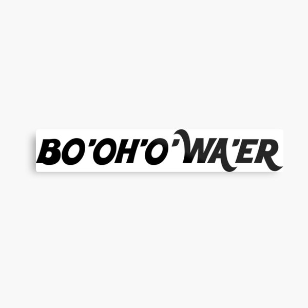 "British Slang Saying Bo’oh’o’wa’er Bottle of Water in British Accent