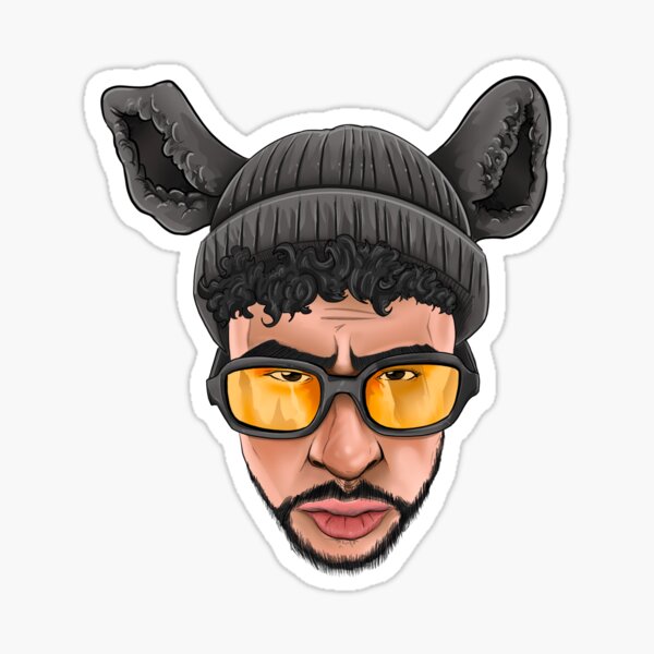 Item preview, bad bunny ears designed and sold by Guacala.