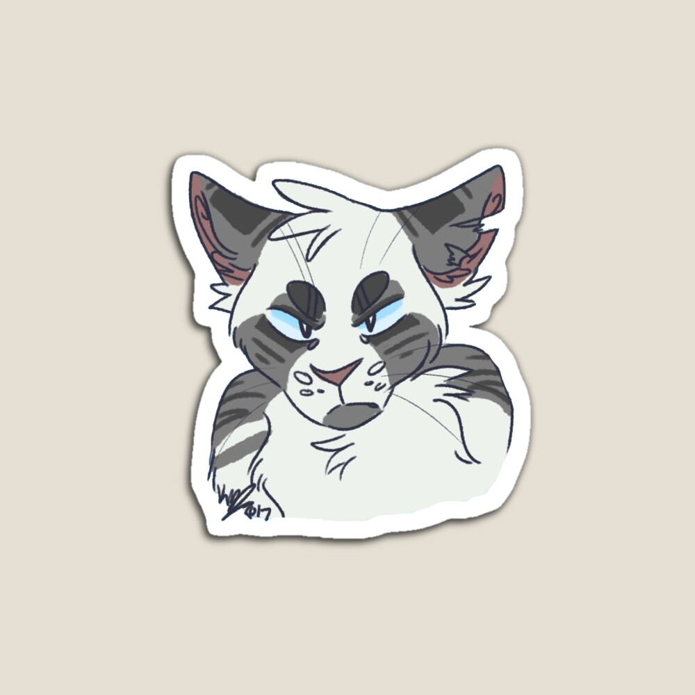 Bluestar - A Noble Leader Sticker for Sale by sodapoptops