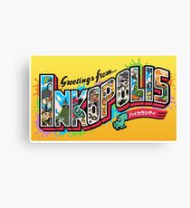 Greetings from Inkopolis Canvas Print