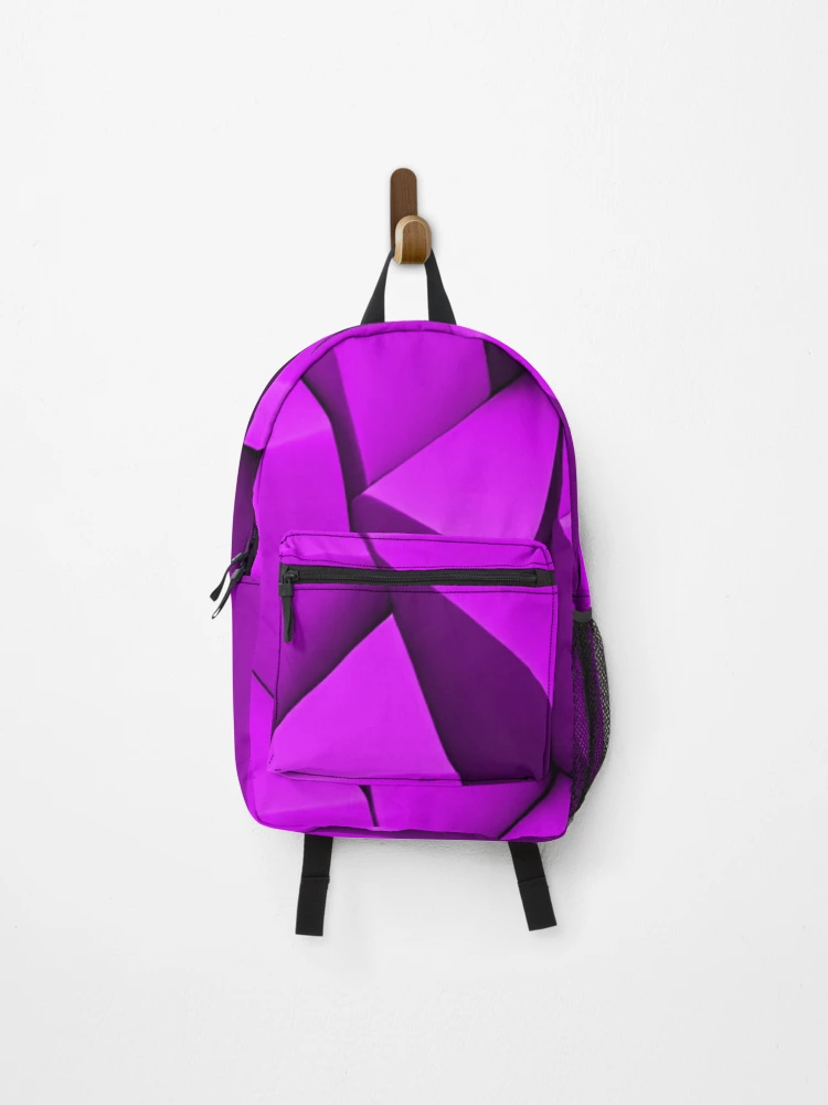 Thumbnail 1 of 3, Backpack, Violet Angles designed and sold by TiltedCode.