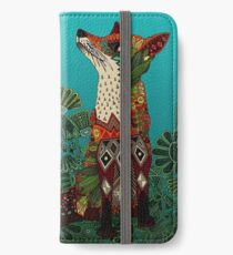 Blumenfuchs iPhone Flip-Case/Hülle/Klebefolie