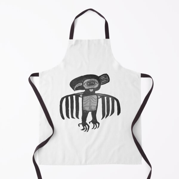 Item preview, Mystical Native American Black Raven Spirit on White designed and sold by Spirit-World.