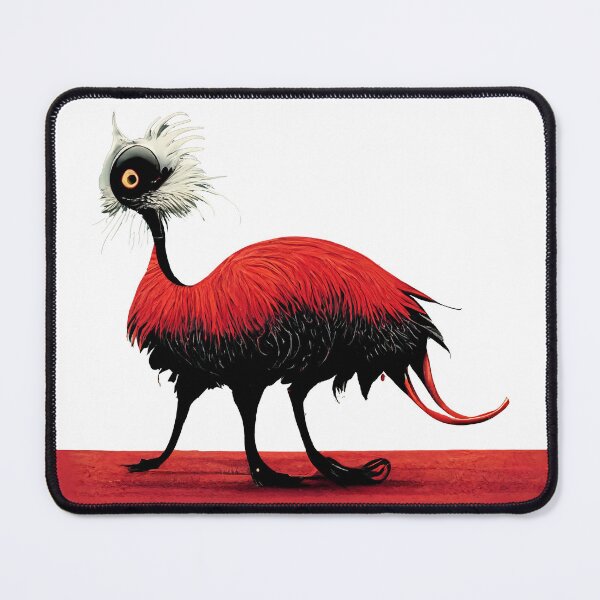 Item preview, Dr Seuss inspired bird designed and sold by ThePurpleMelon.