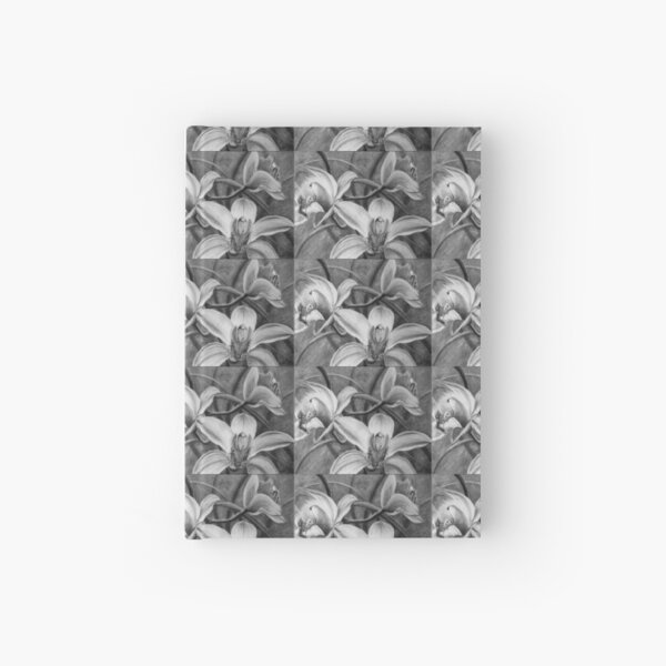 Orchid 2 - Drawing by Avril Thomas - Adelaide / South Australia Artist Hardcover Journal
