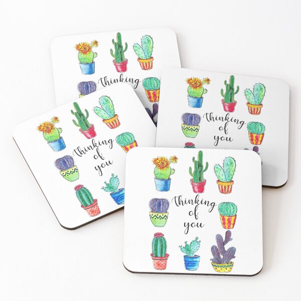 Item preview, Thinking Of You Cactus designed and sold by barbeciminod.
