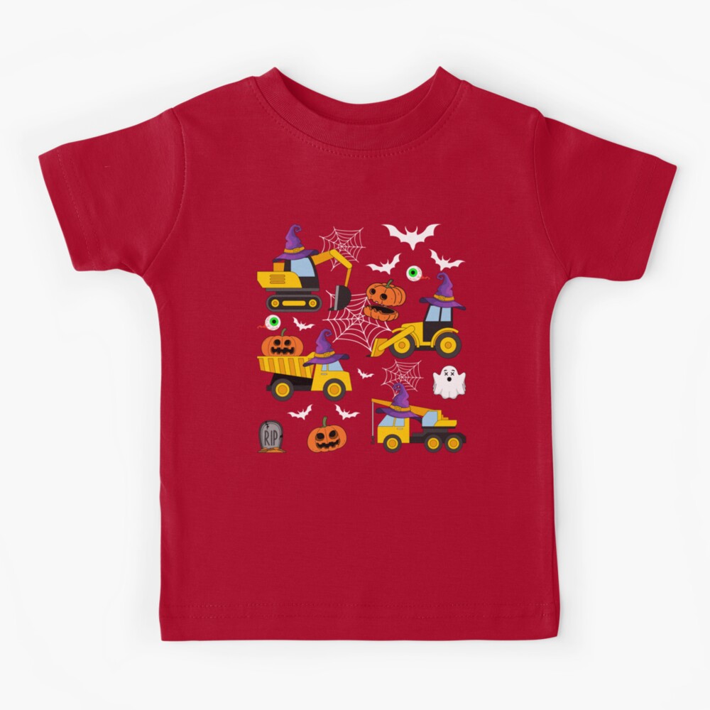 Halloween Classic Muscle Car Red Costume All Over Toddler T Shirt