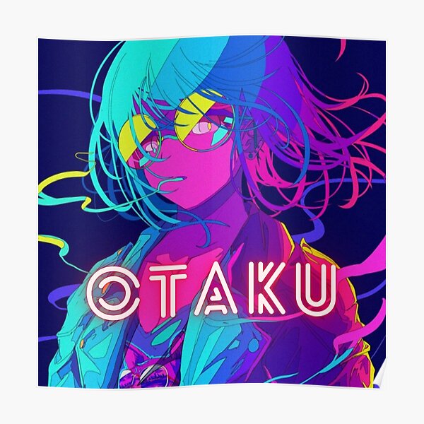"OTAKU Fans of Anime" Poster for Sale by CUBOStudios Redbubble