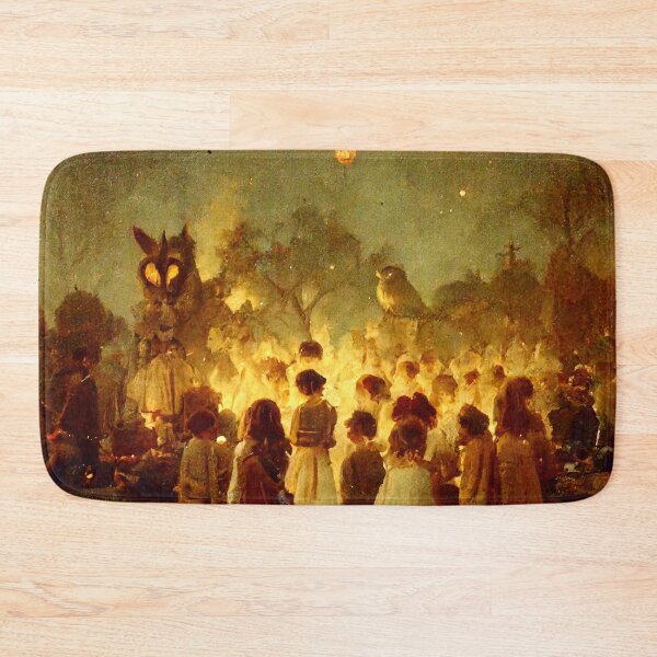 Item preview, Secret Society Children of the Owls Mystery Cult Gather in the woods designed and sold by MysticAlgorithm.