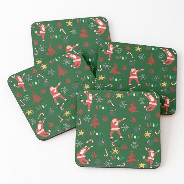 Item preview, Christmas Collage: Santa, Hot Cocoa, Tree, Snowflakes, Candy Canes and Ornaments. designed and sold by tmdaliggr.