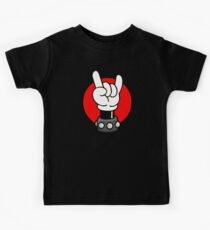 METAL - ROCKER - MOUSE Kids Tee