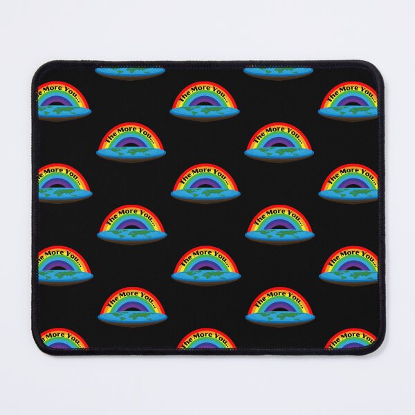 Item preview, the more you know flat earth, flat earther, flat earth funny, flat earth  designed and sold by AkBrokeBikes.