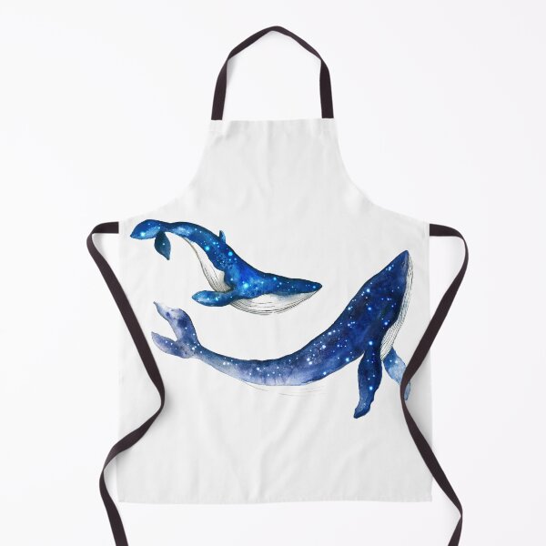 Item preview, Starry watercolour whales designed and sold by Corinne Alexa Jackson.