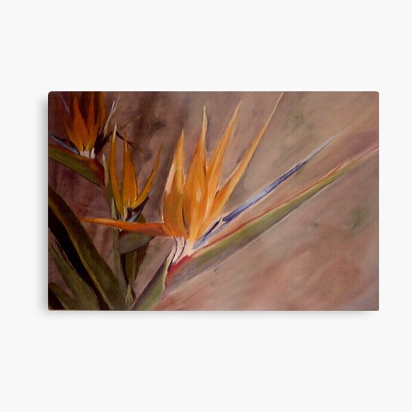 Paradise - original work - watercolour by Avril Thomas Metal Print