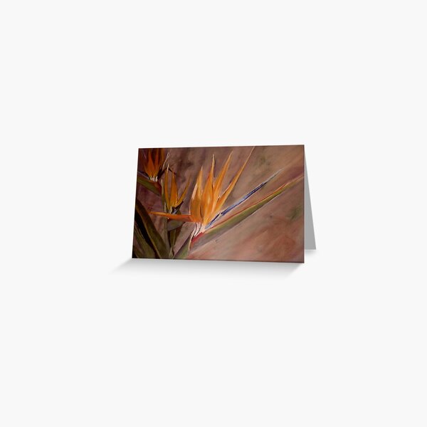 Paradise - Painting by Avril Thomas - Adelaide / South Australia Artist Greeting Card