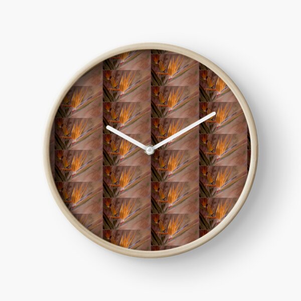 Paradise - Painting by Avril Thomas - Adelaide / South Australia Artist Clock