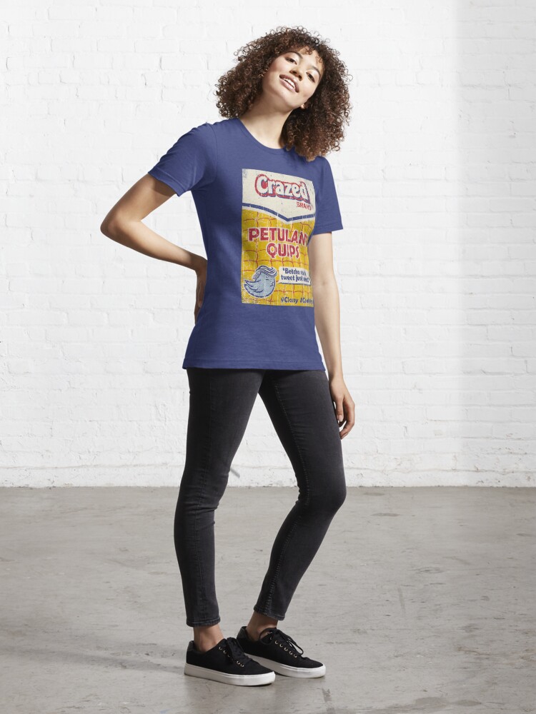 Alternate view of Petulant Quips Essential T-Shirt