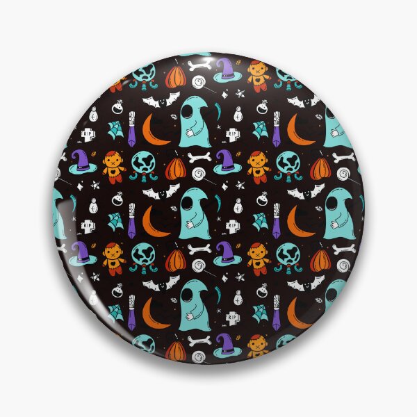 Item preview, Patterns Halloween elements doodle style  designed and sold by taogiauco.