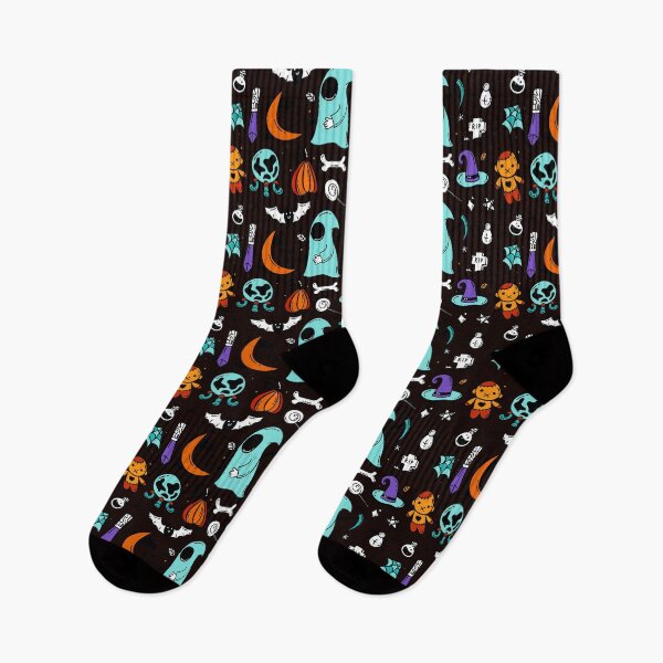Item preview, Patterns Halloween elements doodle style  designed and sold by taogiauco.