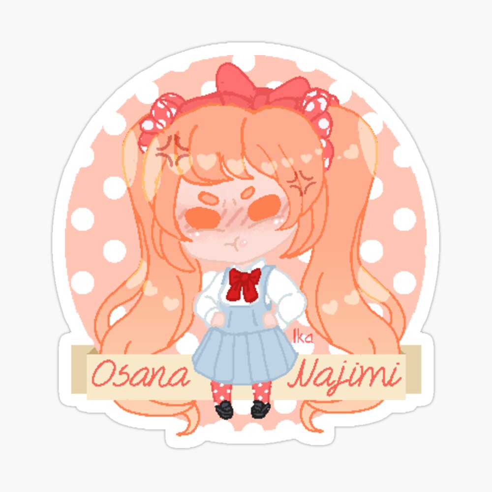 Yandere Simulator - Chibi Osana Najimi (Uniform 4) Sticker for