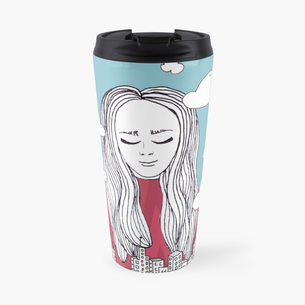 Daydreaming - Head in the clouds Travel Mug