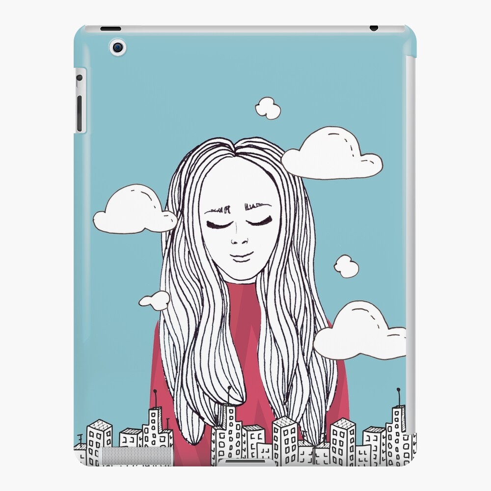 Daydreaming - Head in the clouds iPad Case & Skin