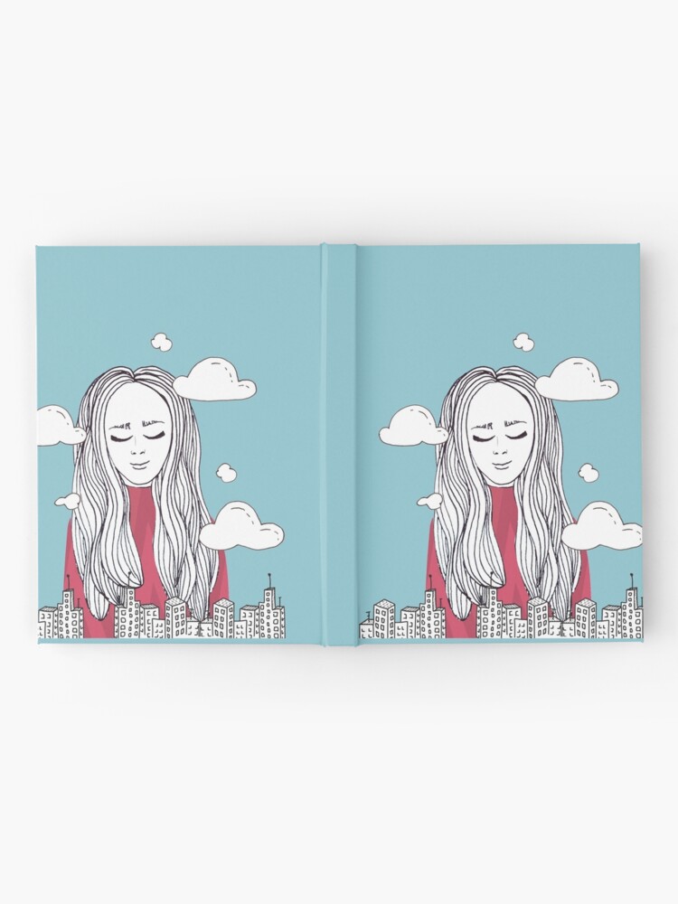 Alternate view of Daydreaming - Head in the clouds Hardcover Journal