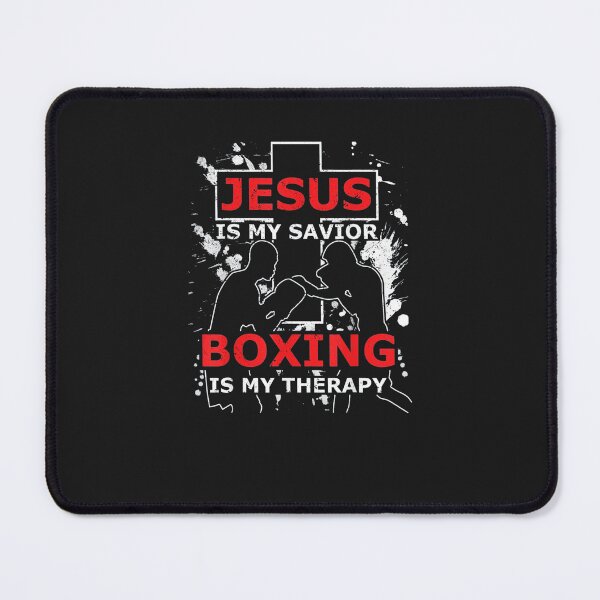Item preview, Jesus Is My Savior Boxing Is my Therapy designed and sold by sudothongminh.