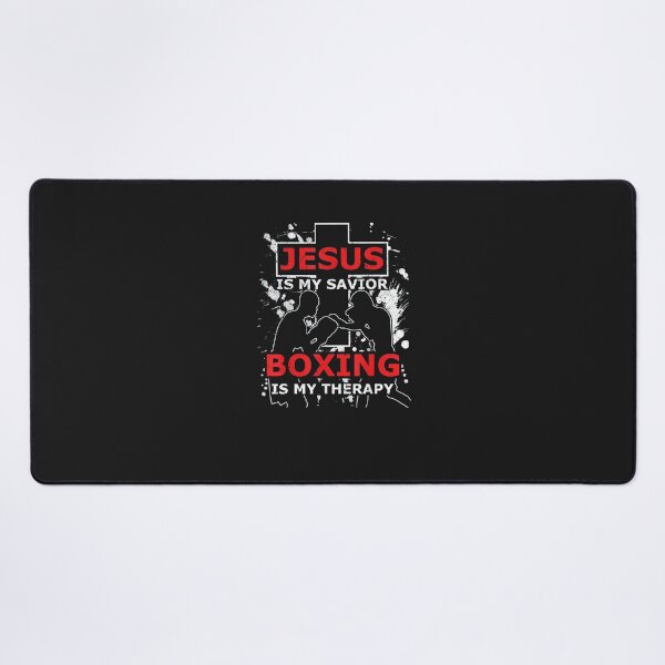 Item preview, Jesus Is My Savior Boxing Is my Therapy designed and sold by sudothongminh.
