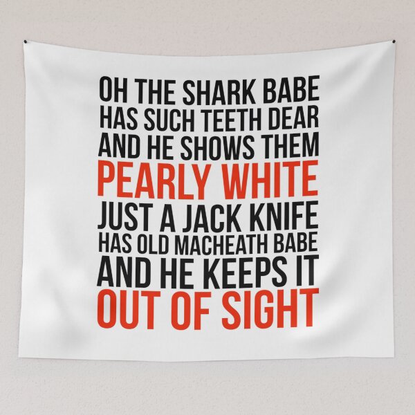 Item preview, Mack the Knife designed and sold by ChristophMaye.