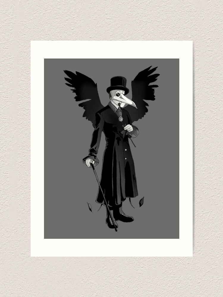 SCP-049 Plague Doctor | Art Board Print