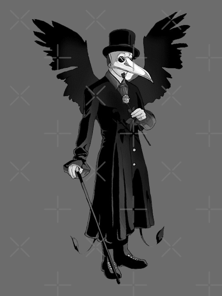 Plague Doctor SCP 049 Fanart Print Poster