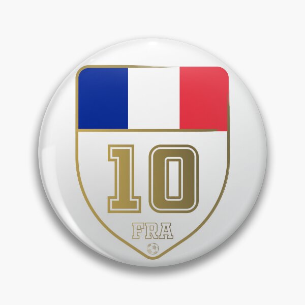Item preview, Football world cup - France badge designed and sold by Polyxz.